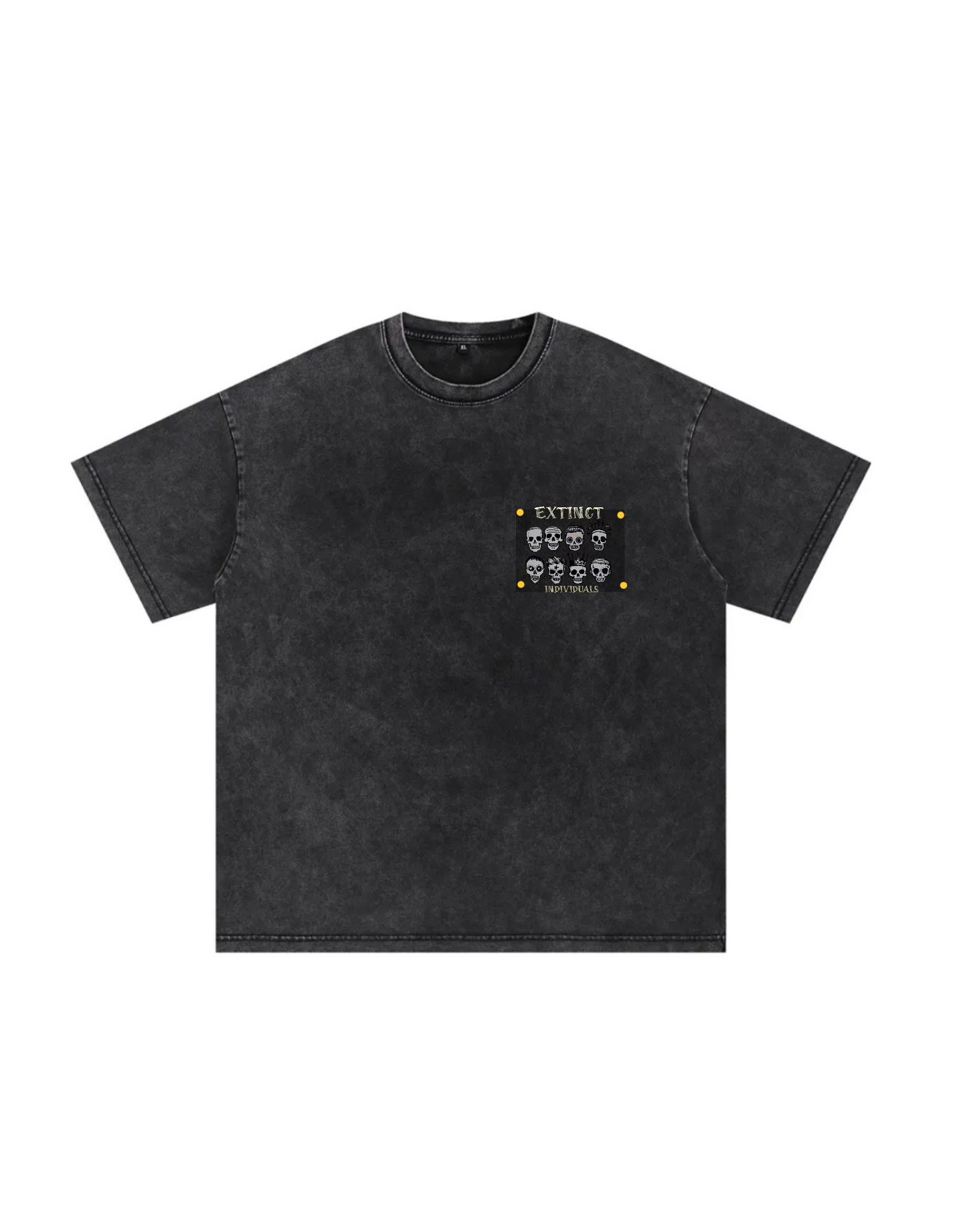 "EXTINCT INDIVIDUAL" OVERSIZED SHIRT