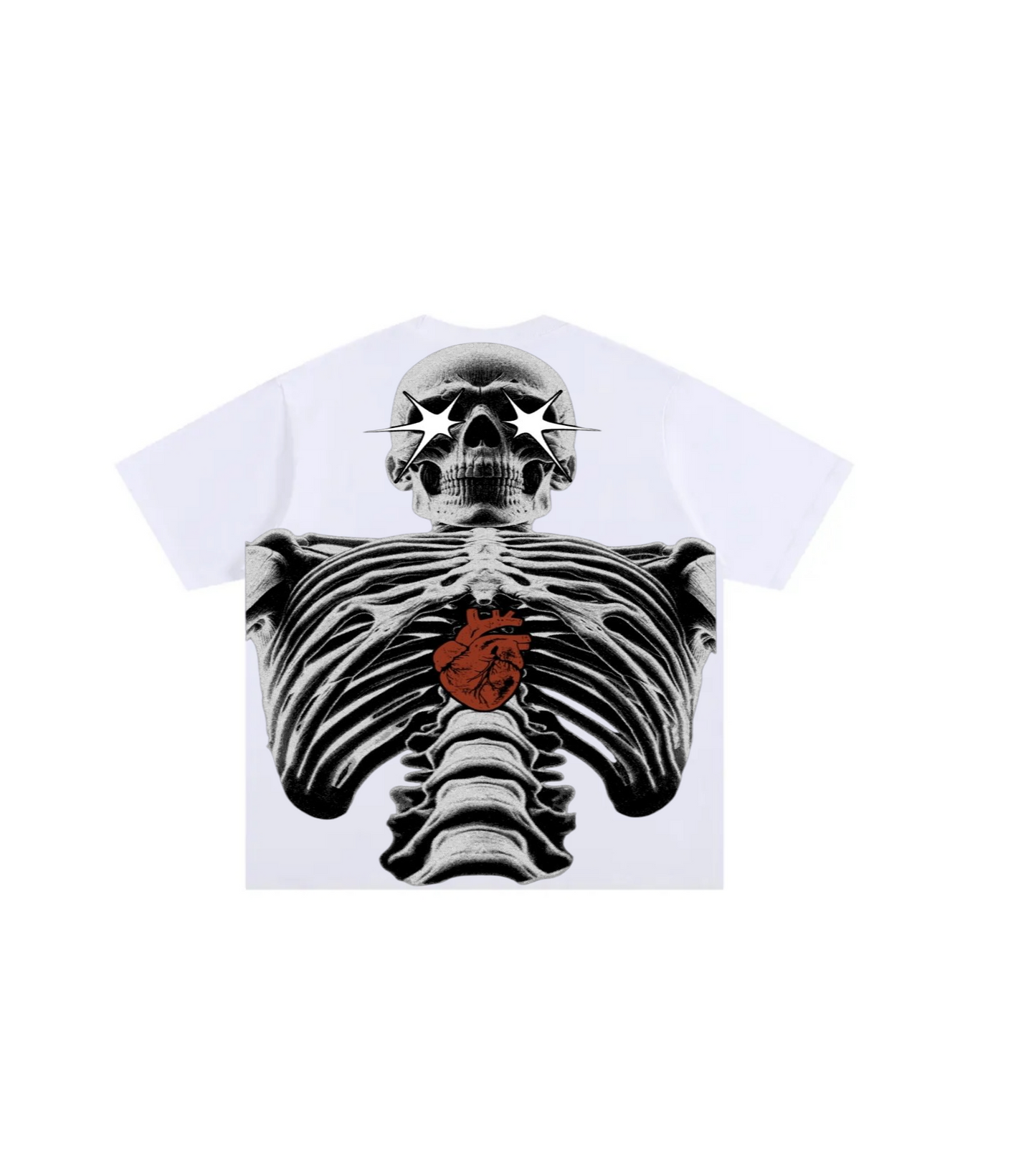 EXTINXT INDIVIDUALS OVERSIZED SEKELTON BOXED SHIRT